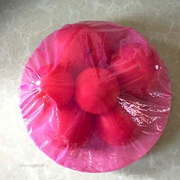 IWILCS Kunststoff Lebensmittel Abdeckung 60 Stück Schüsseln Tassen Abdeckhauben Wiederverwendbar Lebensmittel Abdeckung für Gemüse Frischeschutz oder für Zuhause Hotel Duschkappe