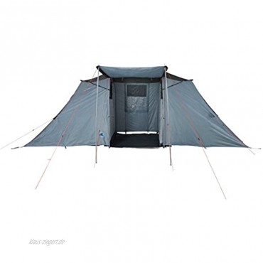 10T Vis-A-Vis Zelt für 4 6 oder 8 Personen & div. Farben zur Wahl Familienzelt mit Stehhöhe & Sonnendach 5000mm Campingzelt wasserdichtes Tunnelzelt