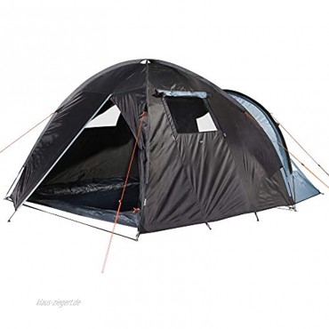 10T Zelt Glenhill für 3 oder 4 Personen & div. Farben zur Wahl Kuppelzelt mit FULL-XXL Schlafkabine 5000mm Campingzelt wasserdichtes Iglu-Zelt mit 2 Eingängen