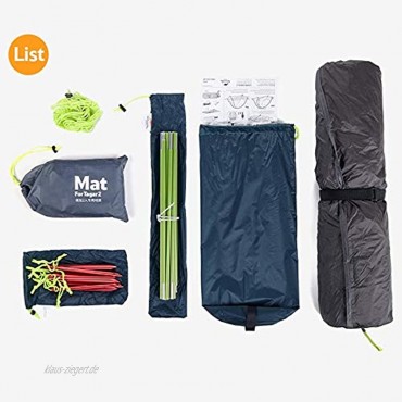 Sports Life Außenzelt Mit 2 Personen Aufnehmen Kann Ultraleichtes Regendichte Alpines Zelt Camping Mit Matten Wind- Und Warmen Urlaubsreisen Zelte