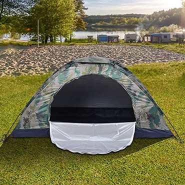 1 Personen Zelt Leichtes Campingzelt mit Tragetasche Wasserdicht UV-Schutz Kuppelzelt Wurfzelt Familienzelt für Outdoor Sport Picknick Wandern Reisen Strand