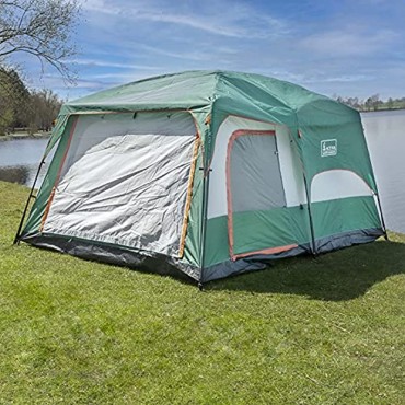 Activa Luxury Garden Outdoor Zelt für 3 Jahreszeiten mit Doppeltüren wasserdicht kleines Packmaß einfach aufzubauen Ultraleicht für Camping Wandern und Outdoor-Aktivitäten