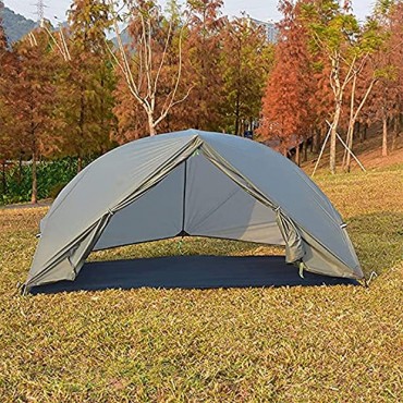 Ankon Kompakte Kuppelzelt Zelte für Campingzelt Outdoor Ultralight Camping Zelt 3 4 Nylon Siliciumzelt Camping Zelt Color : Dark Gray Size : 210x80x100cm