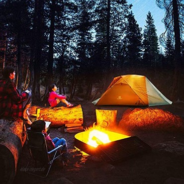 Bessport Camping Zelt 3 Personen Ultraleichte Zelt Wasserdicht 3-4 Saison Zwei Türen Sofortiges Aufstellen für Trekking Outdoor Festival Camping Rucksack mit kleinem Packmaß