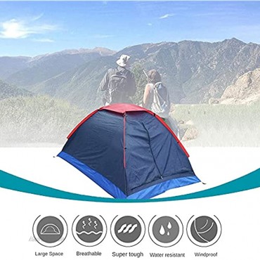 GQYYS Camping Zelt Kompaktes Kuppelzelt Tragbares Winddicht und wasserdicht Leichtgewicht Geeignet für Wanderungen im Freien Camping Backpacking Survival Travel