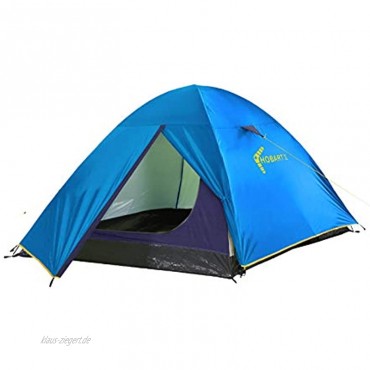 High Peak Kuppelzelt mit wettergeschütztem Eingang Camping Zelt für 2 Personen tragbares Zelt wasserdicht 2000mm einfacher und schneller Aufbau