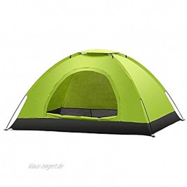 KPOON Zelt Outdoor 2-Personen-Zelt Kuppelzelte für Camping mit Tragetasche von Outdoor Camping Ausrüstung zum Wandern Geeignet für Familien- und Gruppencamping Color : Green