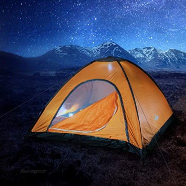 Milestone Camping Kuppelzelt für 1 Person wasserabweisend