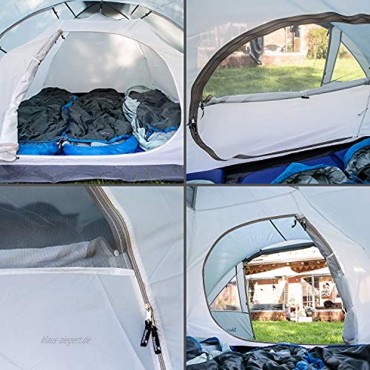 skandika Dale 3 Personen Zelt Kuppelzelt für 3 Mann Campingzelt mit Moskitonetz Leicht Trekkingzelt Wasserdicht Zelt für Camping Outdoor und Wandern