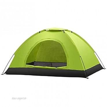 SMSOM 2 Person Camping Kuppelzelt Wanderzelte geräumiges leichtes tragbares Rucksackzelt für den Außenbereich Wandern Angeln blau Color : Green