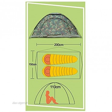 T-Day Zelt Strandzelt Leichtes hochwertiges Kuppelzelt mit Glasfaserstangen Veranda und dreifacher Belüftung für bis zu 2 Personen