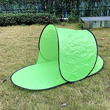 Tragbar Extra Light Strandzelt Zelte Pop-up Kuppelzelt Camping Outdoor Zelt,Automatisch geöffnetes einlagiges Sonnenschutzzelt Grün