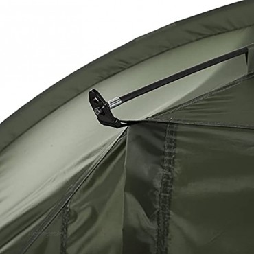 Tragbares Angelzelt 1 und 2 Personen Camping Winddicht Wasserdichtes Zelt mit Fenster Ultraleicht Zelte Kuppelzelt Für Trekking Outdoor 215 x 121 x 118 cm