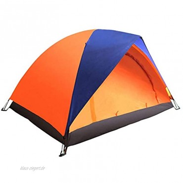 Zelt Strandzelt Kuppelzelt Outdoor Camping Zelt 2 Personen-Zelt Double Layer Zwei Türen bewegliche leichte Anti-UV Easy Setup Zelte for Backpacking Wandern