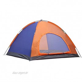 Zelt Strandzelt Kuppelzelt Outdoor Camping Zelt 2 Personen-Zelt Double Layer Zwei Türen bewegliche leichte Anti-UV Easy Setup Zelte for Backpacking Wandern
