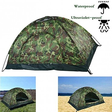 Außenzelt Tarnung UV-Schutz wasserdicht 2 Personen für Strand Camping Wandern etc.