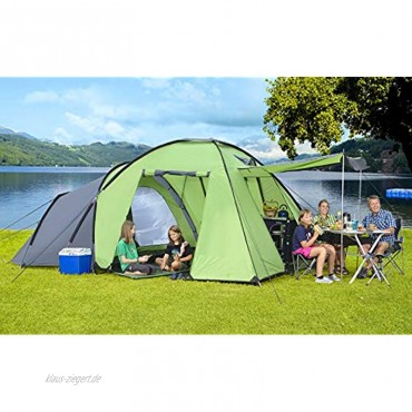 BERGER Familienzelt Merano 3 Campingzelt Trekkingzelt Kuppelzelt Tent Zelt 3000mm Festival Zelten
