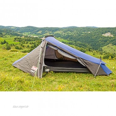 Coleman Cobra 2 Zelt für Trekkingtouren Camping oder Festivals kleines Packmaß passt in einen Rucksack wasserdicht HH 3.000 mm zwei Personen