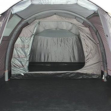 Portal Outdoor Aufblasbares Luft-Zelt Alfa 4 5 Personen mit Pumpe und Transportkoffer Wasserdicht Panoramafenster