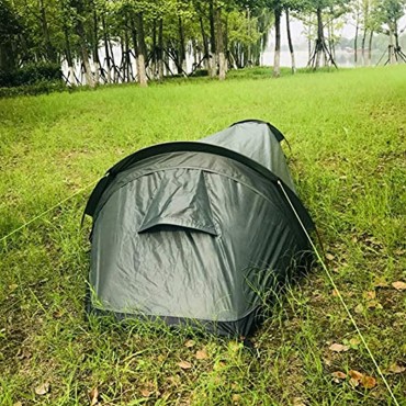 Tunnelzelt Campingzelt Trekkingzelt für 1 Person | Ultra-leicht Wasserdicht Kleines Packmaß | Zelt für Trekking Camping Outdoor
