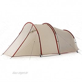 XSGDMN Campingzelt Trekkingzelt für 2 Personen Camping Zelt mit Vorbau Tunnelzelt Dauerventilation doppelwandig 3000 mm wasserdicht kleines Packmaß Innenzelt vormontiert