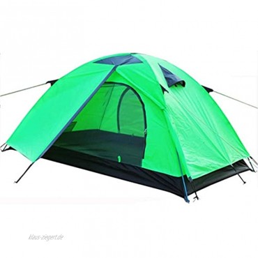 ZEMENG Zweipersonendoppel Aluminiumstange Zelt Regendicht Camping Camping Strandzelt