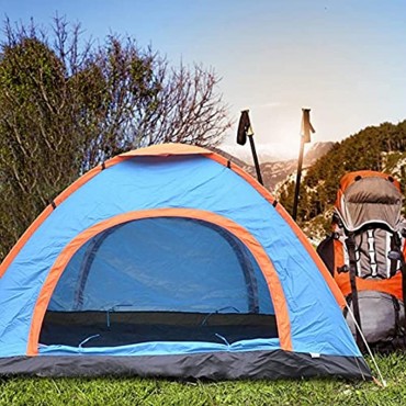 ershixiong Pop Up Zelt Automatisches Outdoor-Zelt Schnellöffnungs Wurfzelt mit Tragetasche für 2-3 Personen Familie