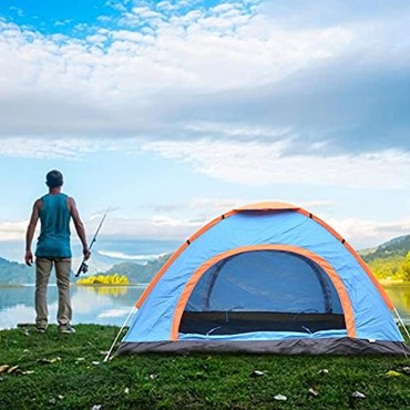 Hearthxy Pop Up Zelt 2 Personen | Campingzelt wasserdicht | Wurfzelt Sekundenzelt leicht | Anti-UV Wasserdichtes Winddichtes für Picknick Parkcamping und andere Freizeitaktivitäten