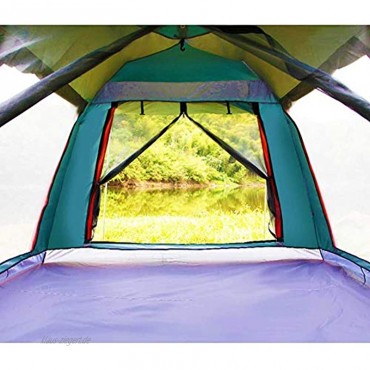 MXYPF Wurfzelt Pop Up Zelt,Familiencampingzelt FüR 3-5 Personen GroßEs Wasserdichtes AußEnzelt Und Sonnencreme Geeignet Zum Wandern Angeln Camping
