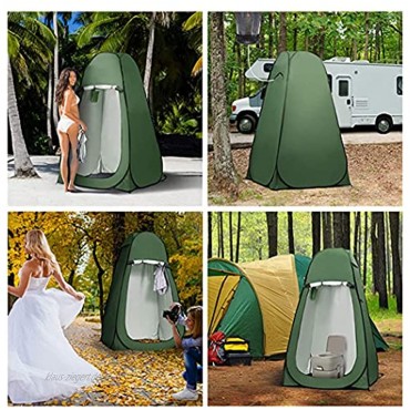 Pop up Toilettenzelt Doppelt Camping Duschzelt Umkleidezelt Tragbar Mobile Outdoor Privatsphäre WC Zelt Lagerzelt Wurfzelte Zubehör für Angeln Beach Shelter