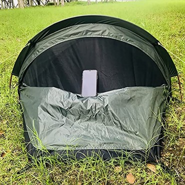 Soekodu 1 Person Wanderzelt Ultraleichtes Biwaksackzelt Wasserdichtes Tragbares Campingzelt Schnellaufstellbarer Schlafsackbezug Biwaksack mit Tragetasche Für Das Überleben Im Freien