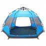 T-Day Zelt Strandzelt Wurfzelt Instant Zelt Pop Up Automatische Zelt 4-6 Personen-Familien-Camping-Zelt im Freien doppelte Schicht-wasserdicht Winddicht beweglichen Backpacking Zelten