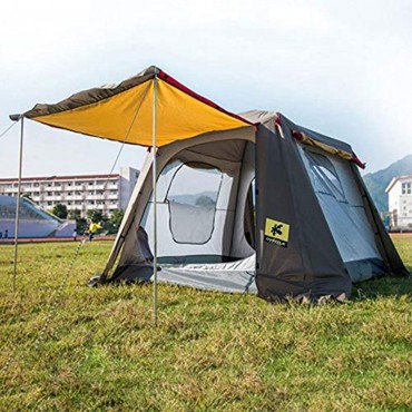 T-Day Zelt Strandzelt Wurfzelt Pop Up Zelt Automatische Instant-Zelt 3-4 Personen-Familien-Outdoor-Camping-Zelt Wasserdichtes Heighten Große Zelte for Wandern Berg Reisen