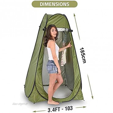 Vivo tragbares Pop-Up-Zelt für Outdoor-Camping Toilette Dusche sofortige Umkleidekabine
