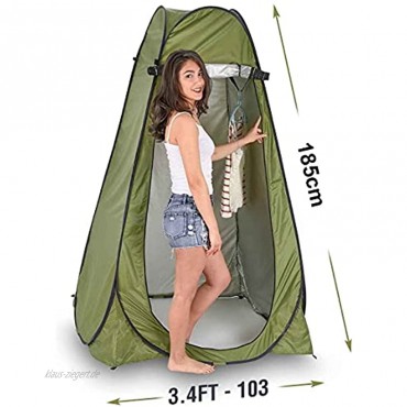 Vivo tragbares Pop-Up-Zelt für Outdoor-Camping Toilette Dusche sofortige Umkleidekabine