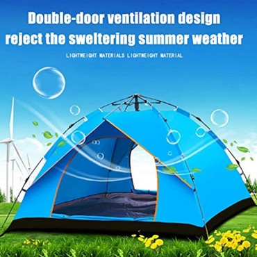 Zelt Strandzelt Wurfzelt Automatische Zelt Pop Up Instant Tent 2 Person Camping Double Layer im Freienzelt wasserdicht Winddicht Anti-UV Tragbare Backpacking Zelte