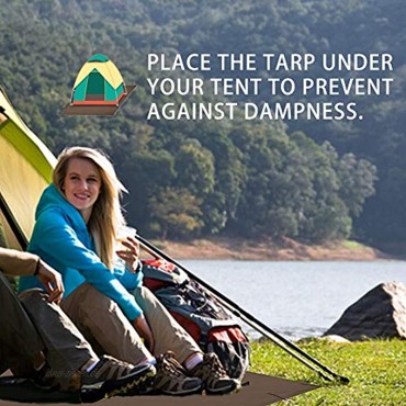 KALINCO Zeltplane Tarp für Hängematte Regenschutz Sonnensegel für Ourdoor Camping Wasserdicht Anti-UV