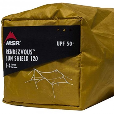 MSR Rendezvous Sun Shield 120 Wing Tarp Wind- und Regenschutz