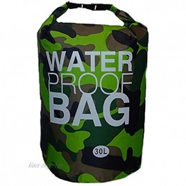 AiO-S OK Drybag 30L Tasche Packsack Water Proof 30 Liter wasserdicht Camouflage grün Softcase