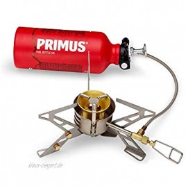 Primus Kocher OmniFuel II mit Brennstoffflasche