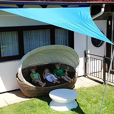 JOJO STYLE Sonnensegel Sonnenschutz Dreieck Sonnensegel Wasserdicht ​Windschutz 99% UV Schutz Wetterschutz Benutzt für Outdoor Garten Sonnenschutz Balkon Camping- In Mehreren Größen erhältlich