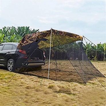 SONG Auto Kofferraum Zelt Selbstfahrer Schutzrahmen Grill Camping Schwanzverlängerung Sonnenschutz Regenfest Touristisches Zelt Color : Camouflage