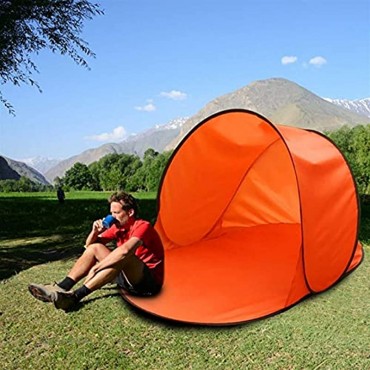 SONG Strandzelt wasserdichte Pop Up Sun Markise Freizeit Zelt Einzelne Schicht Sonnenschutz Outdoor Tragbare Campingzelte Color : Army Green