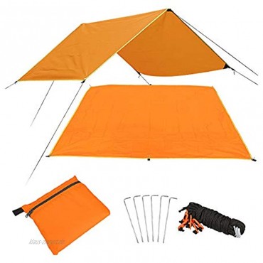 Warooma 1,8 m x 2,2 m Wasserdichte leichte Hängematte Regenfliegenzelt Sonnensegel Sonnenschutz für Camping Rucksackreisen Picknick