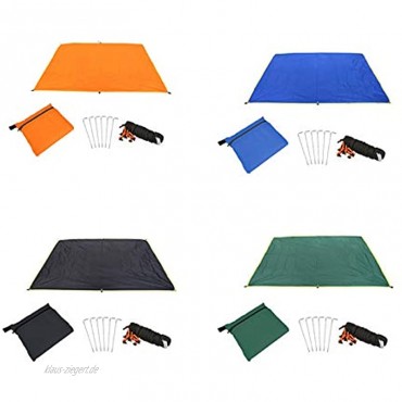 Warooma 1,8 m x 2,2 m Wasserdichte leichte Hängematte Regenfliegenzelt Sonnensegel Sonnenschutz für Camping Rucksackreisen Picknick