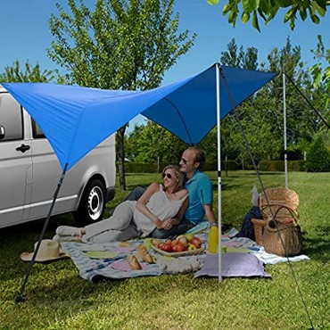 zoomyo Peak Power Markise fürs Auto Autovordach einfache Montage an Allen PKW und Campingbussen Schutz vor Regen Sonneneinstrahlung
