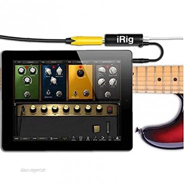 Liadance Gitarren-Interface-konverter-Adapter Für Touch-Audio Black 10pcs