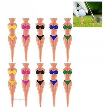 Liadance Golf Tees Golf Pin Lustige Bikini Model Mädchen Pin Up Golf Zubehör Für Outdoor-Golf Training 10pcs