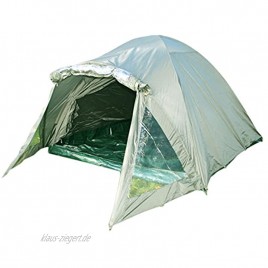 NGT Unisex Biwak Nachtlager Zelt doppelhäutig Grün Einheitsgröße