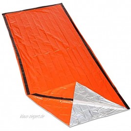 Onsinic Notüberlebens Schlafsack Biwaksack Thermal Decke Wasserdicht Leicht Mylar Tragbares Nylon Sack Für Camping Wandern Outdoor-aktivitäten
